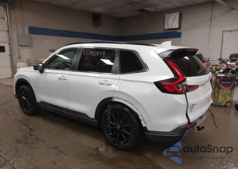 2024 Honda Cr-V Hybrid Sport z USA, uszkodzony, nr VIN 7FARS6H50RE013645